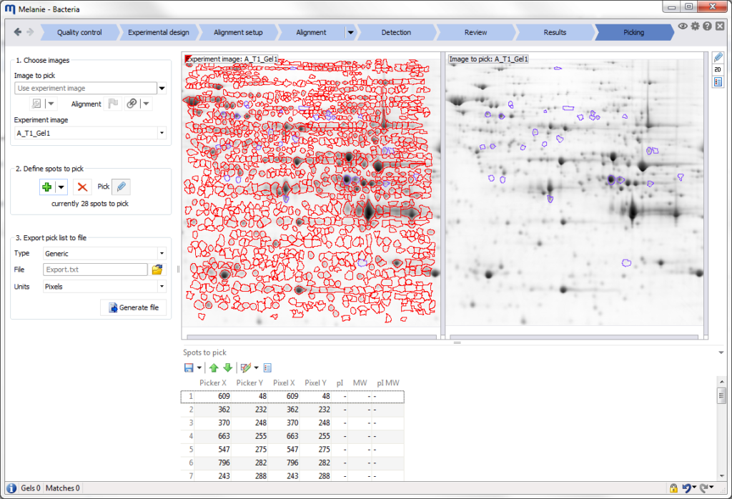 Melanie Classic and DIGE - Software for 2D gel based expression analysis